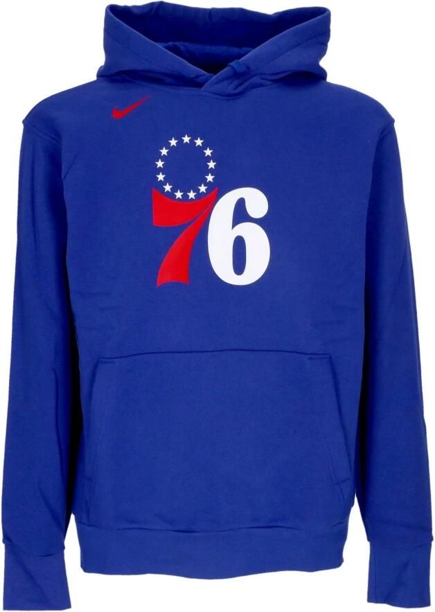 Nike Philadelphia 76ers NBA-fleecehoodie voor heren Blauw - Foto 3
