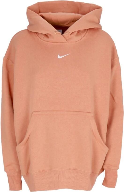 Nike Sportswear Phoenix Fleece Oversized hoodie voor dames Bruin
