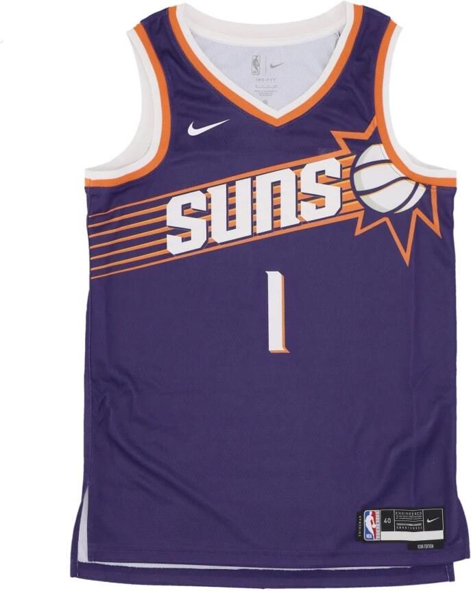 Nike Phoenix Suns City Edition Swingman NBA-jersey met Dri-FIT Paars - Foto 6