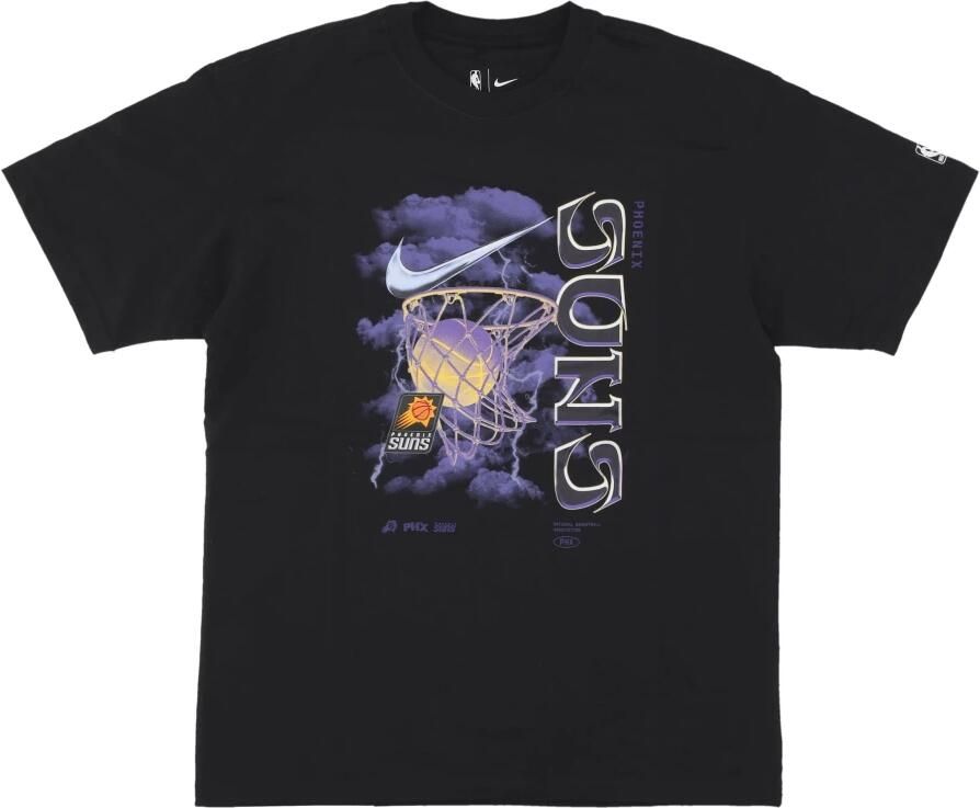 Nike Phoenix Suns Courtside Max90 NBA-herenshirt Zwart