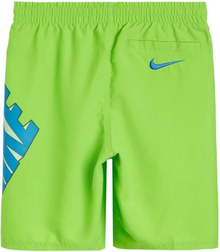 Nike Polyester Zwembroek met zijzakken Green Heren