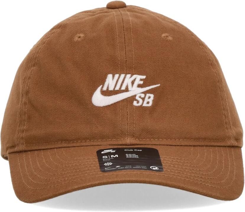 Nike Skateboard Cap met gebogen klep Brown Unisex