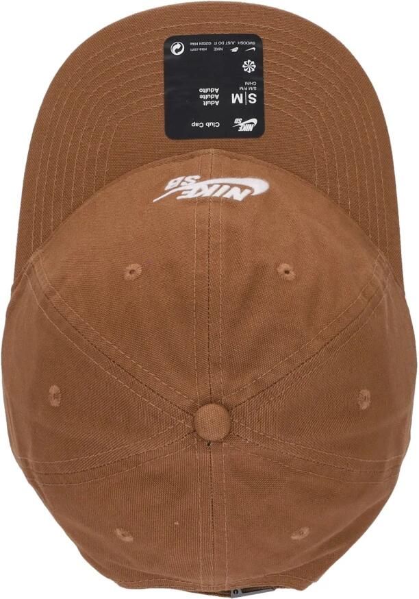 Nike Skateboard Cap met gebogen klep Brown Unisex - Foto 2