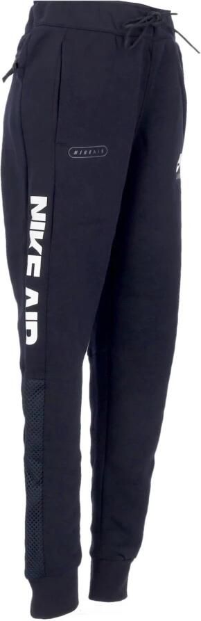 Nike Air Joggingbroek van geborstelde fleece voor heren Zwart - Foto 2