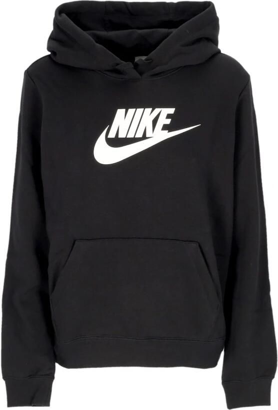Nike Sportswear Club Fleece Hoodie met logo voor dames Zwart - Foto 2