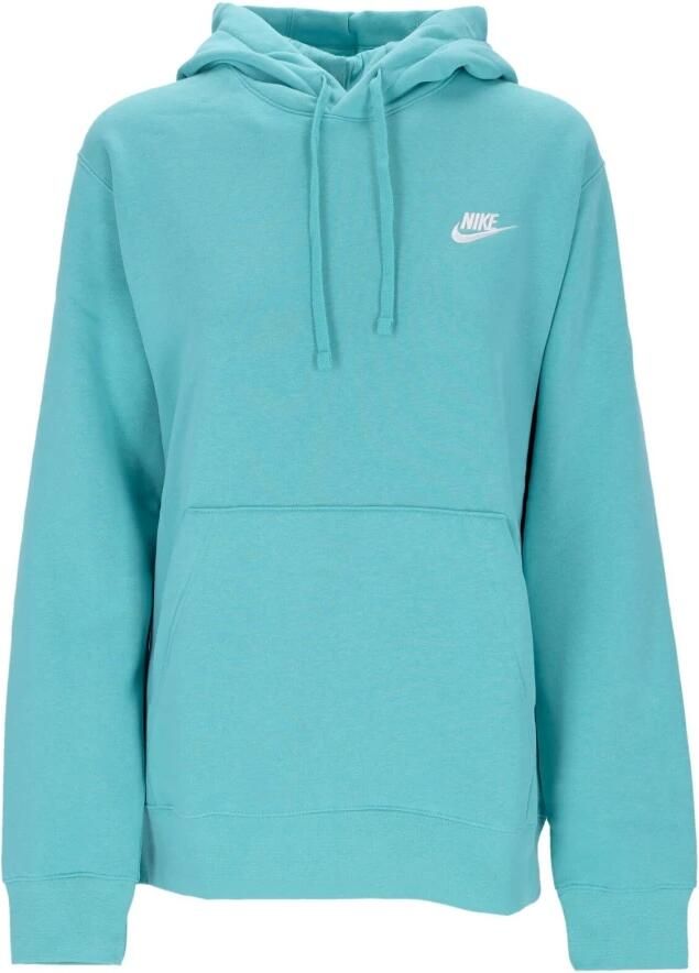 Nike Sportswear Club Fleece Hoodie Washed Teal Blue Heren - Foto 3