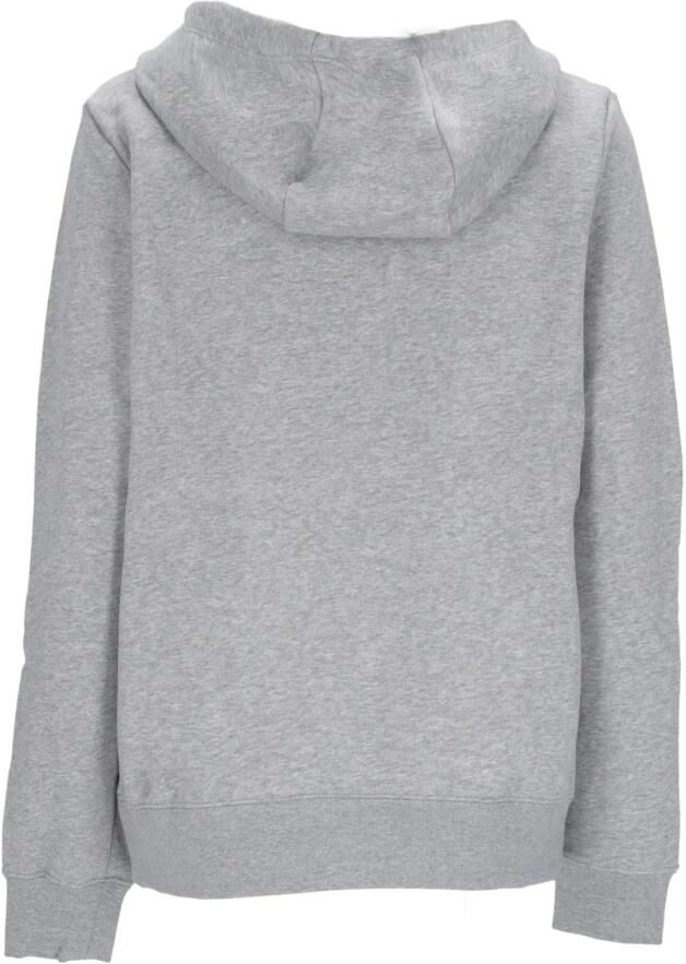 Nike Sportswear Club Fleece Dameshoodie met trechterhals Grijs - Foto 3