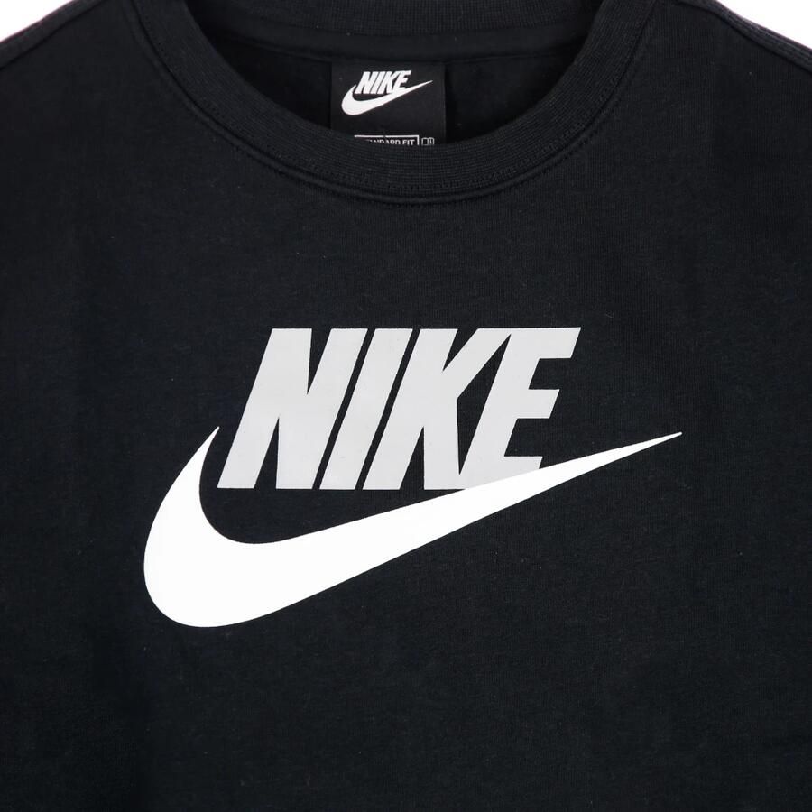 Nike Sportswear Club Fleece Jongenstop met ronde hals Zwart