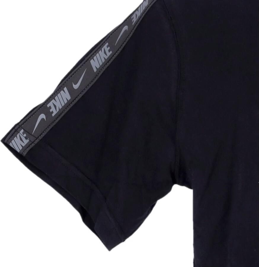Nike Sportswear Tape Zwart T-Shirt Black Dames