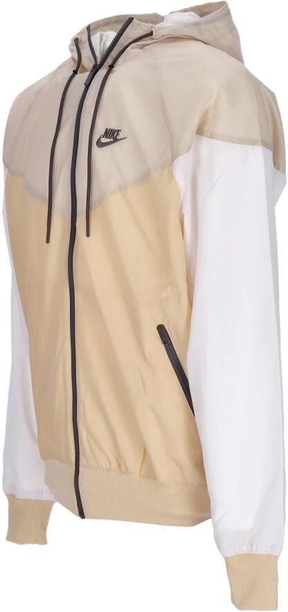 Nike Sportswear Windrunner Hooded Jacket White Beige Heren - Foto 3