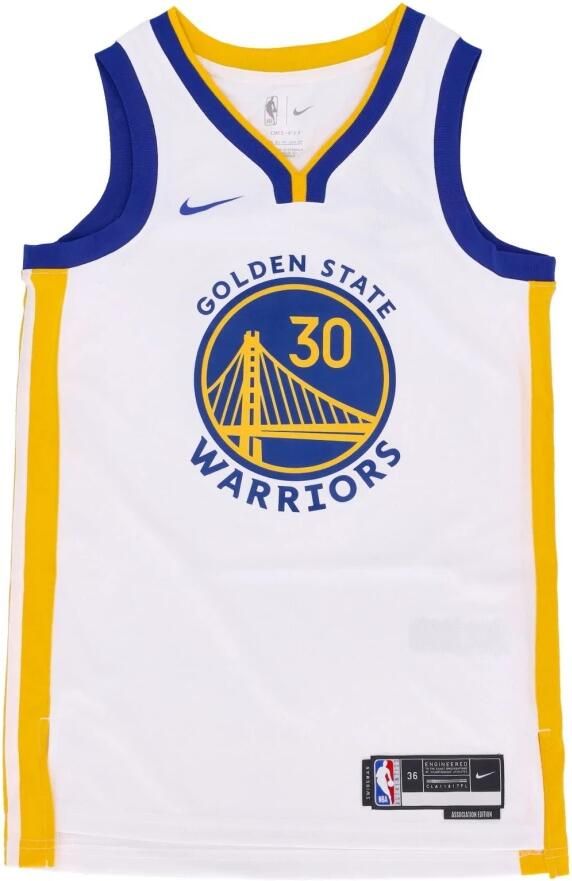Nike Golden State Warriors Association Edition 2023 24 Dri-FIT Swingman NBA-jersey voor heren Wit - Foto 4