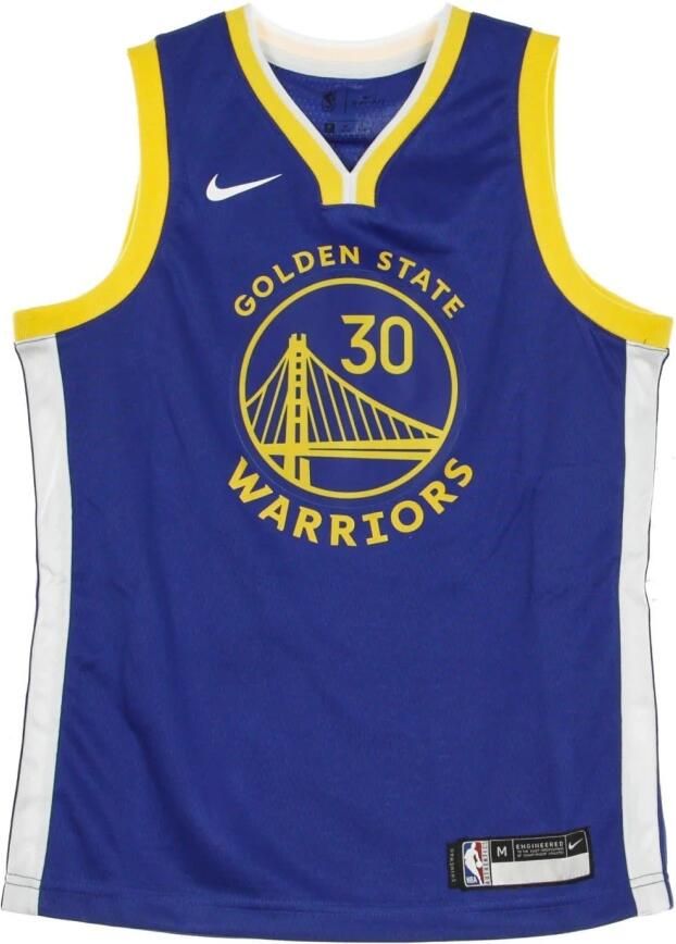 Nike Golden State Warriors Icon Edition Dri-FIT Swingman NBA-jersey voor heren Blauw - Foto 6