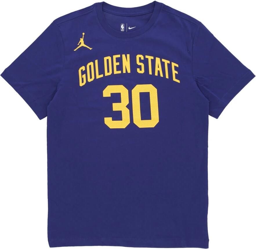 Jordan Golden State Warriors Statement Edition NBA-herenshirt Blauw