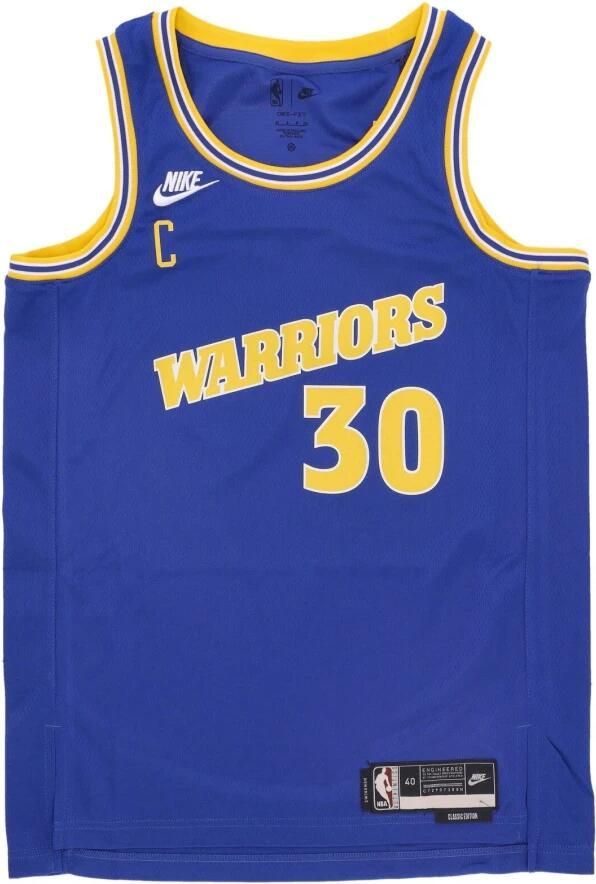 Nike Golden State Warriors Swingman NBA-jersey met Dri-FIT Blauw