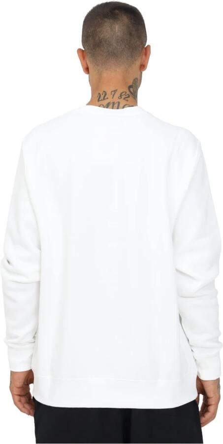 Nike Sportswear Club Fleece Crew Sweaters Kleding white black maat: XL beschikbare maaten:XL XXL - Foto 6