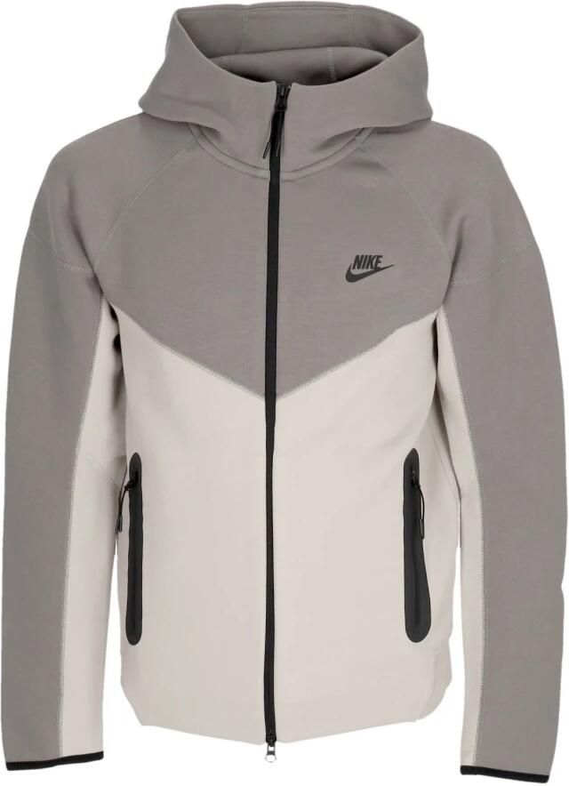 Nike Sportswear Tech Fleece Windrunner Hoodie met rits voor heren Grijs