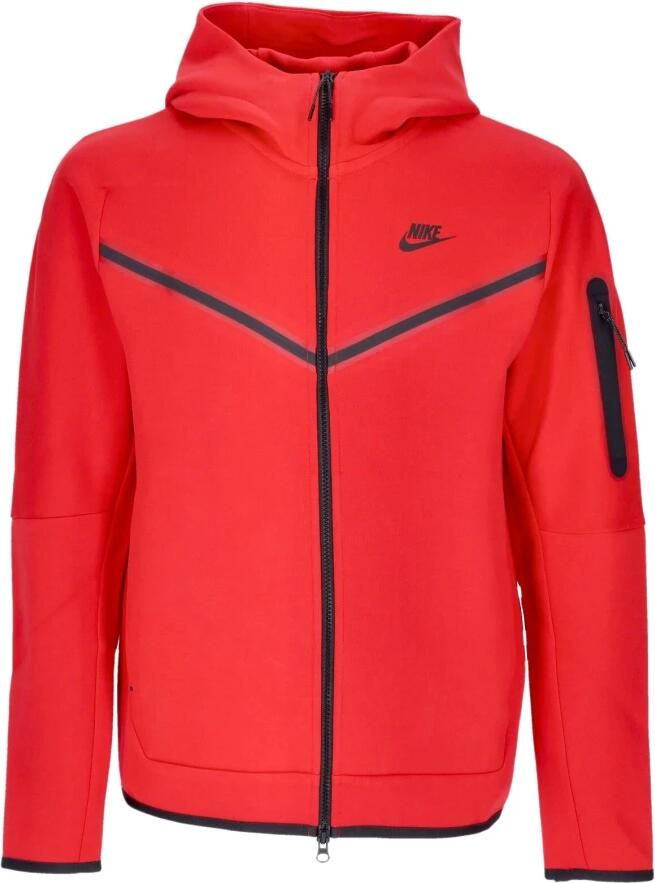 Nike Sportswear Tech Fleece Hoodie met rits voor heren Rood
