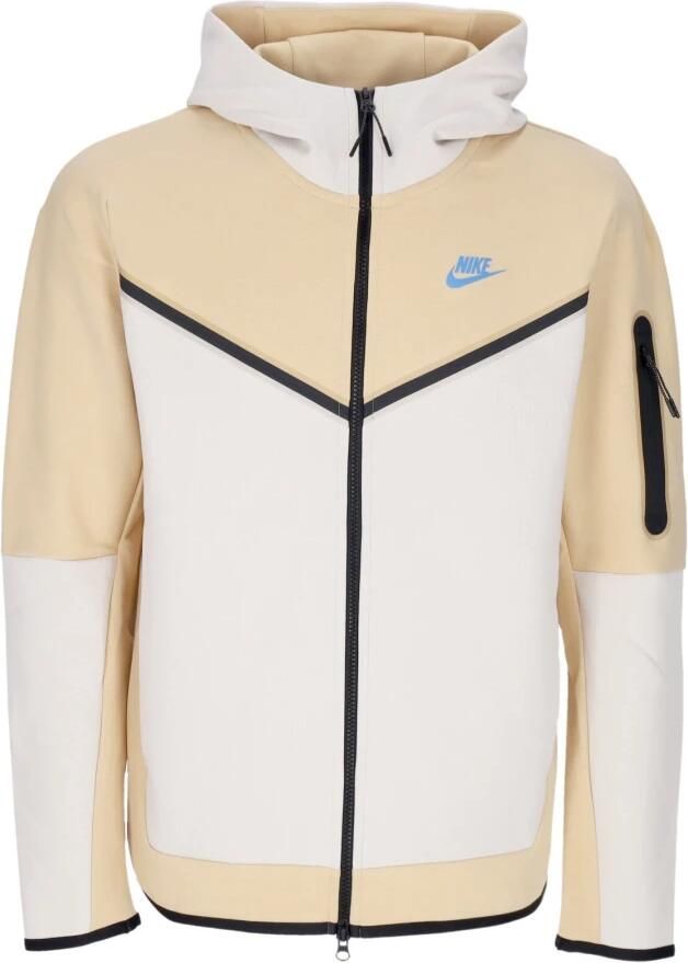 Nike Sportswear Tech Fleece Full-zip Hoodie Trainingsjassen Kleding sesame lt orewood brn lt photo b maat: XL beschikbare maaten:XL