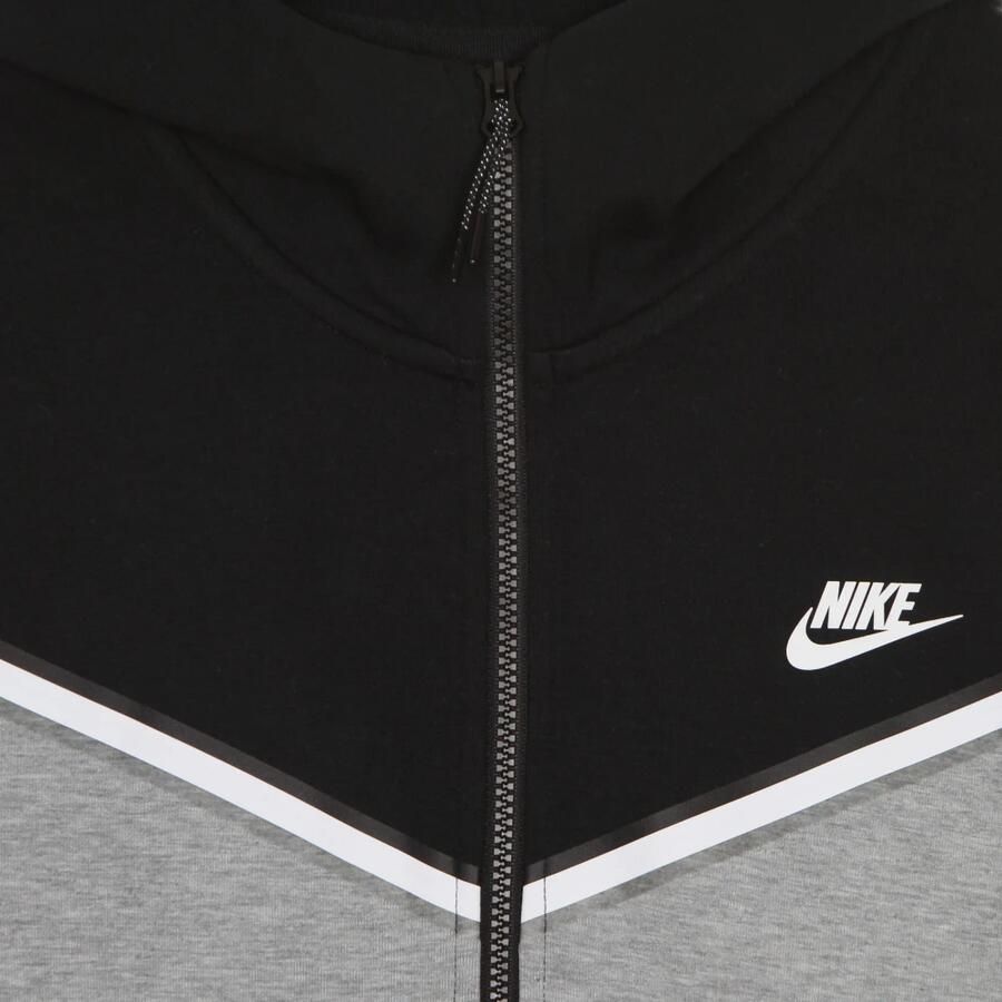 Nike Sportswear Tech Fleece Hoodie met rits voor heren Zwart