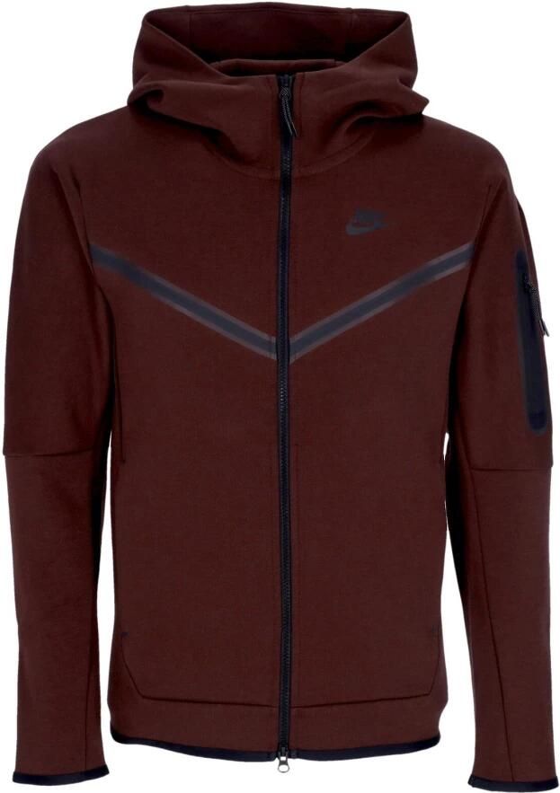 Nike Sportswear Tech Fleece Hoodie met rits voor heren Bruin
