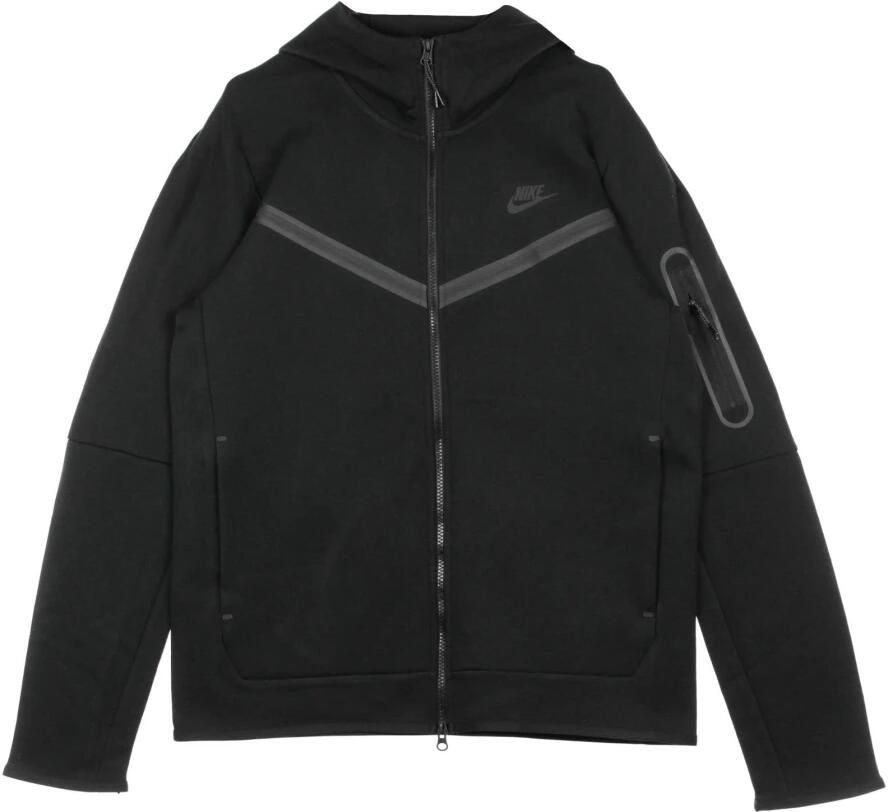 Nike Sportswear Tech Fleece Hoodie met rits voor heren Zwart - Foto 4