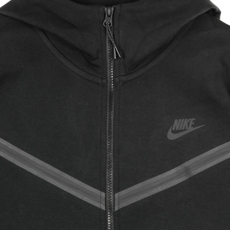 Nike Sportswear Tech Fleece Hoodie met rits voor heren Zwart