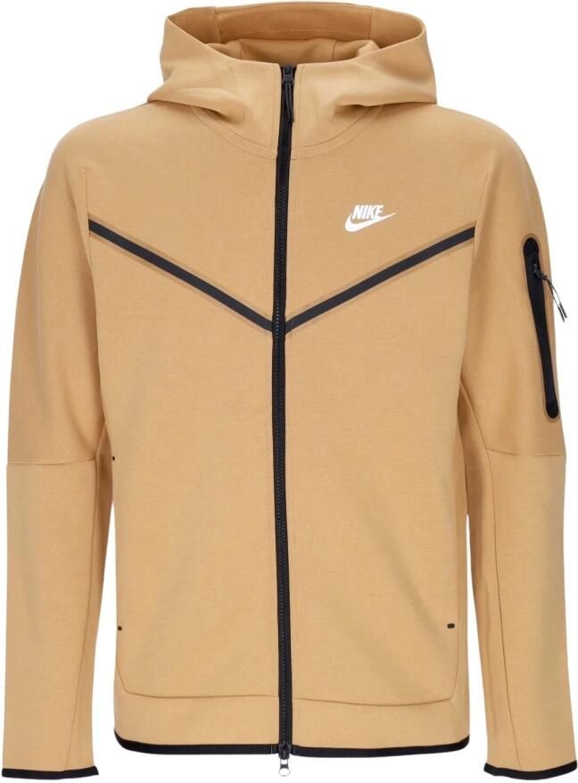 Nike Sportswear Tech Fleece Hoodie met rits voor heren Bruin - Foto 3