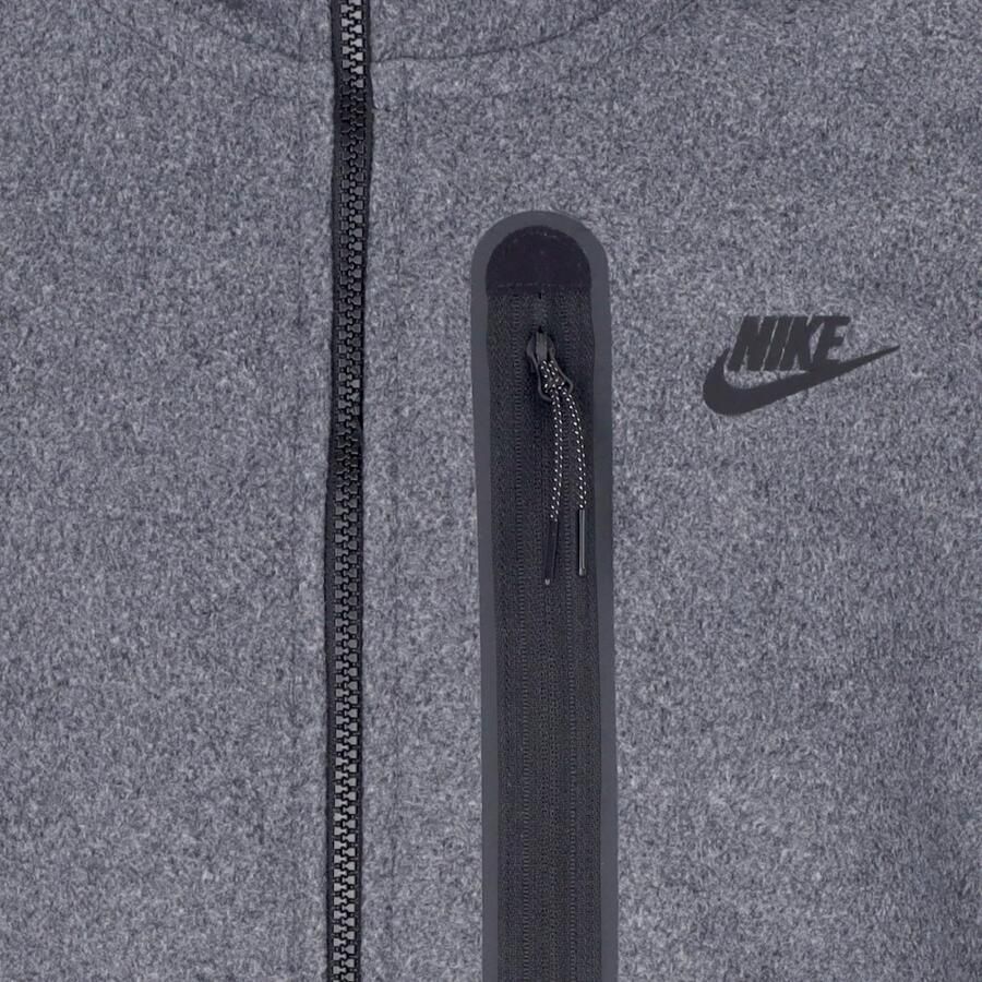 Nike Sportswear Tech Fleece Winterse hoodie met rits voor heren Zwart