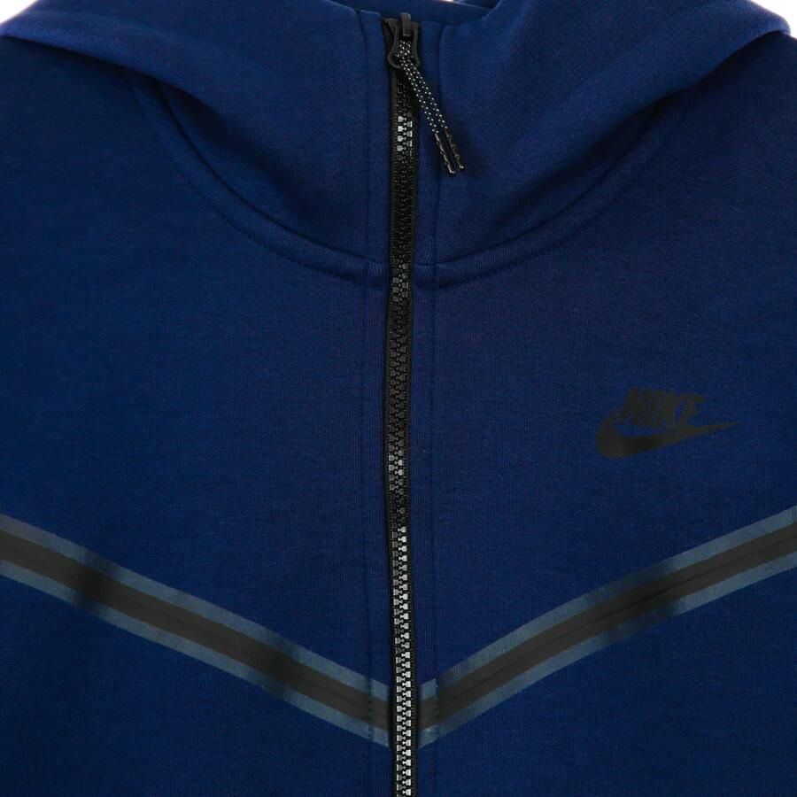 Nike Sportswear Tech Fleece Hoodie met rits voor heren Blauw