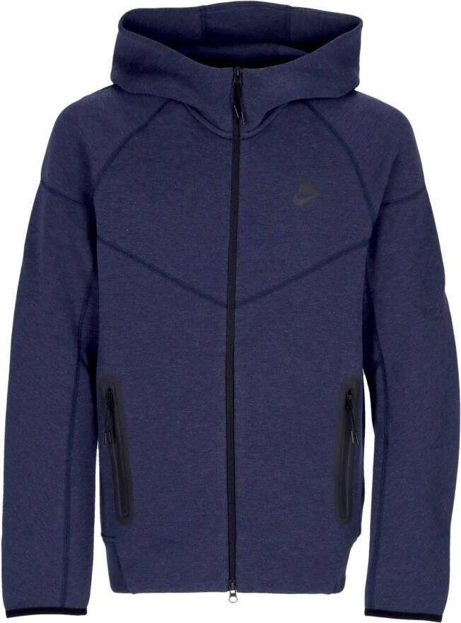 Nike Sportswear Tech Fleece Windrunner Hoodie met rits voor heren Blauw