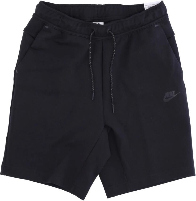Nike Tech Fleece Zwarte Tracksuit Shorts Black Heren - Foto 4