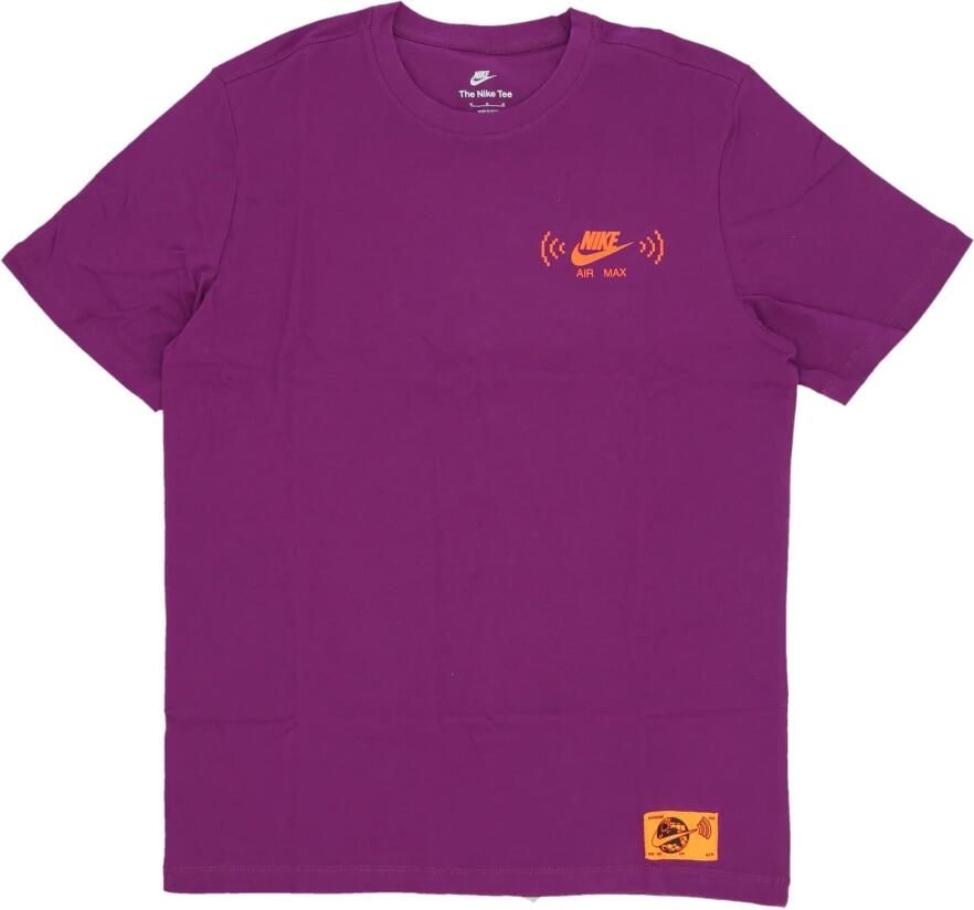 Nike Viotech Tee Korte Mouw Katoenen T-shirt Purple Heren