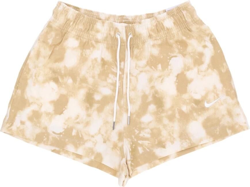 Nike Sportswear jersey damesshorts met wave-dye Wit - Foto 2