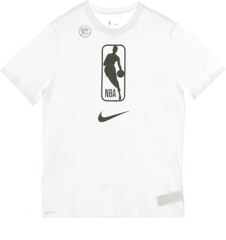 Nike Witte NBA Logo T-shirt Dri-fit White Heren - Foto 8