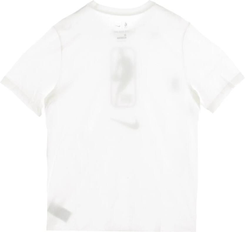 Nike Witte NBA Logo T-shirt Dri-fit White Heren - Foto 2
