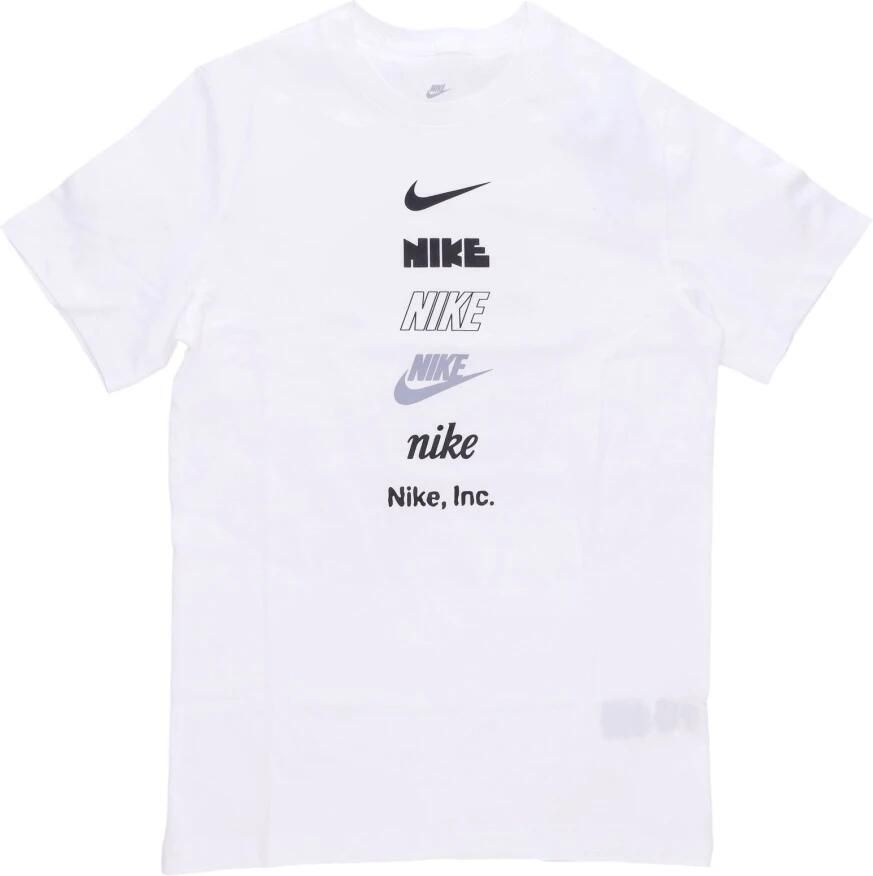 Nike Witte Tee Club T-shirt White Heren - Foto 1