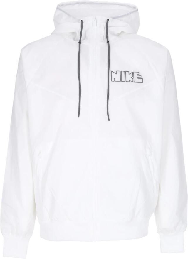 Nike Windrunner Geweven herenjack met voering Wit - Foto 3