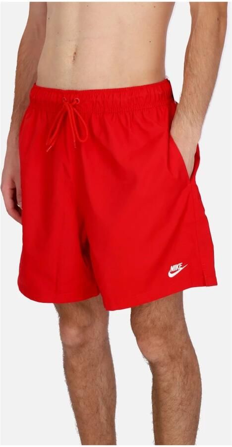 Nike Club Geweven flowshorts voor heren Rood - Foto 5