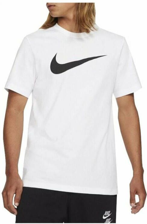 Nike Sportswear Swoosh T-shirt T-shirts Kleding white black maat: XL beschikbare maaten:S XL