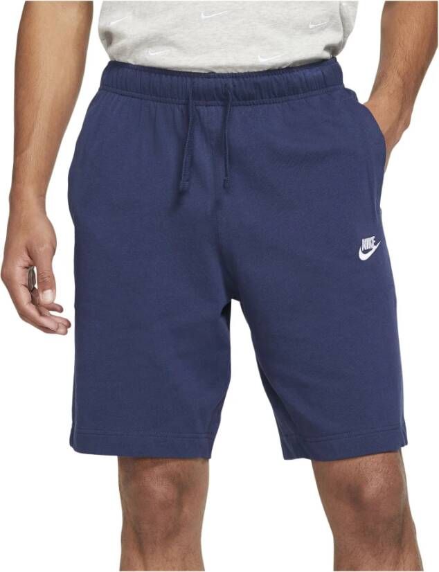 Nike Ontspannende Shorts Blijf koel en comfortabel in deze casual shorts voor mannen Blauw Heren