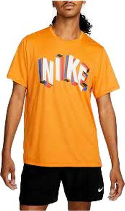 Nike Oranje Heren Pro Dri-Fit Shirt Dm6666 Oranje Heren