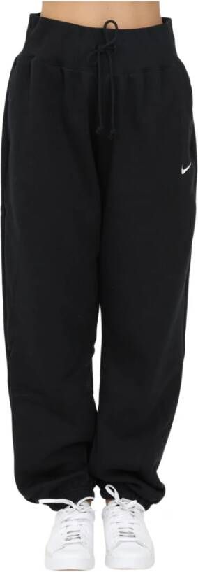 Nike Sportswear Phoenix Fleece High-waisted Oversized Sweatpants Trainingsbroeken black sail maat: XL beschikbare maaten:S M L XL