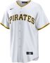 Nike Pirates MBL Jersey Overhemd White Heren - Thumbnail 1