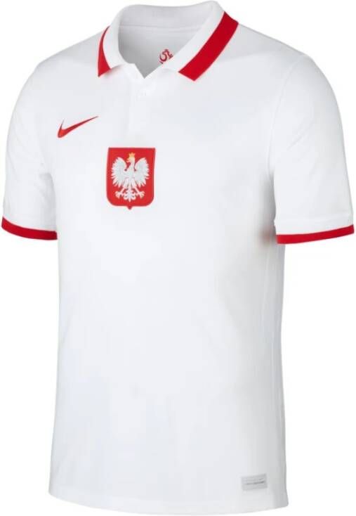 Nike Polen Thuis Senior Trainingsshirt 2020-2021 Wit Heren