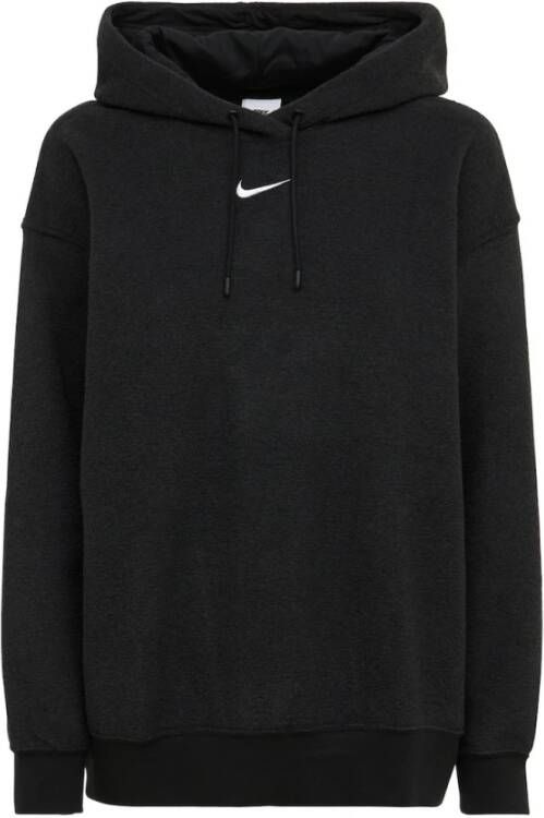 Nike Relaxed Fit Fleece Sweatshirt Zwart Dames
