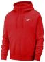 Nike Rode Sweatshirt met Ritssluiting Rood Heren - Thumbnail 4