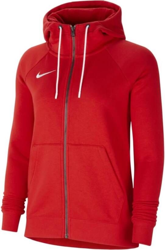 Nike "Rode Zip-Through Sweatshirt" Rood Heren