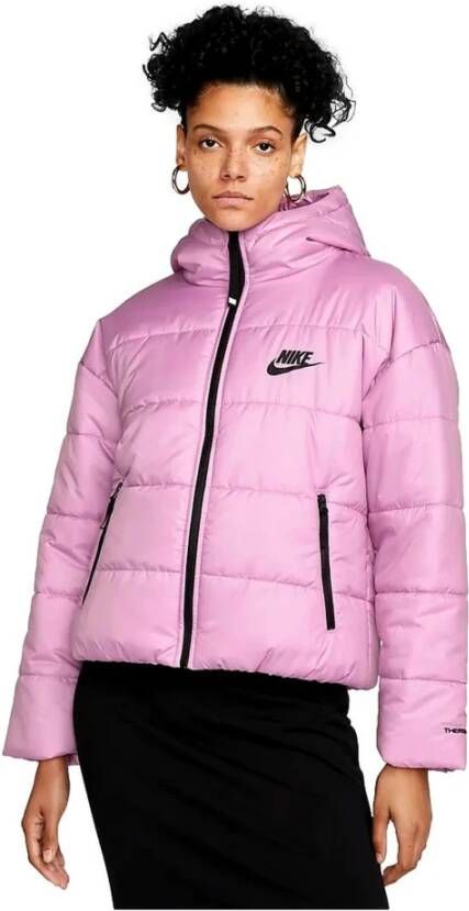 Nike "Roze Dames Therma-Fit Repel Jas" Roze Dames