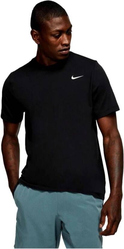 Nike Dri-FIT Fitness T-shirt voor heren Zwart