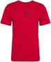 Jordan Jumpman Logo Crew Neck T-shirt Rood Zwart Red Heren - Thumbnail 4